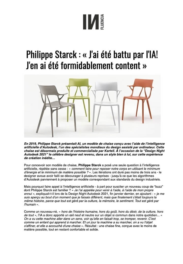 INFLUENCIA - Starck