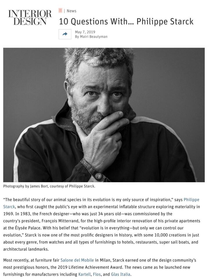 Interior Design - Philippe Starck