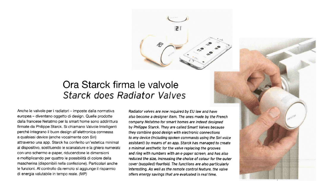 Starck does Radiator Valves