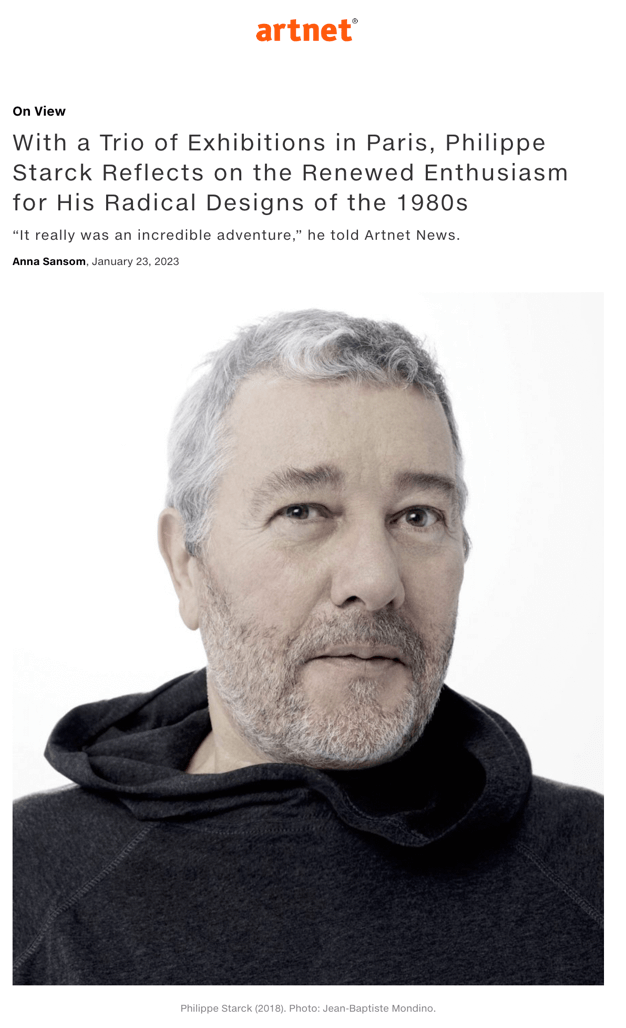 With a Trio of Exhibitions in Paris, Philippe Starck Reflects on the Renewed Enthusiasm for His Radical Designs of the 1980s 