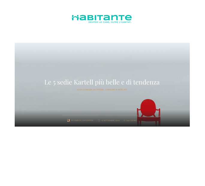 The 5 most beautiful and trendy Kartell chairs