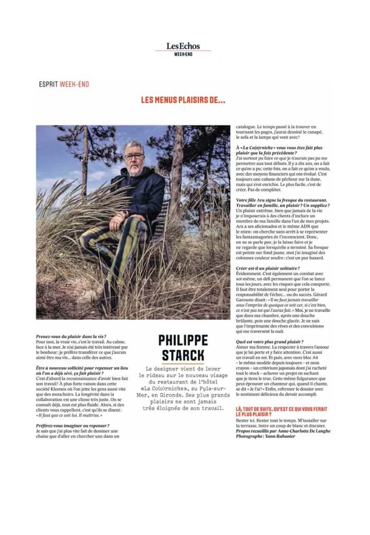 LES ECHOS - STARCK 