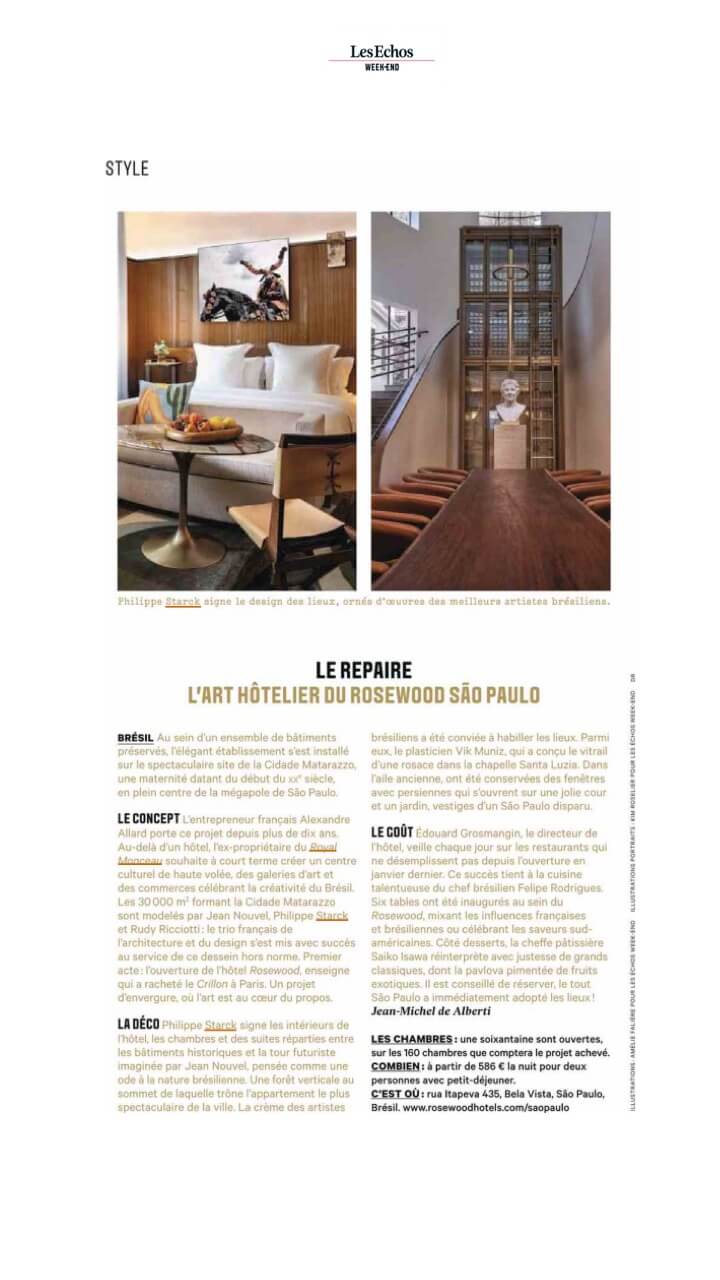 The art of hospitality at Rosewood São Paulo