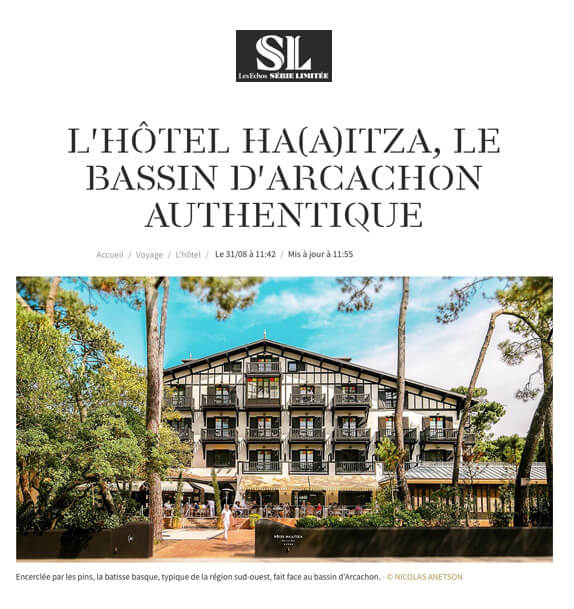 THE HOTEL HA(A)ITZA, THE AUTHENTIC ARCACHON BASIN