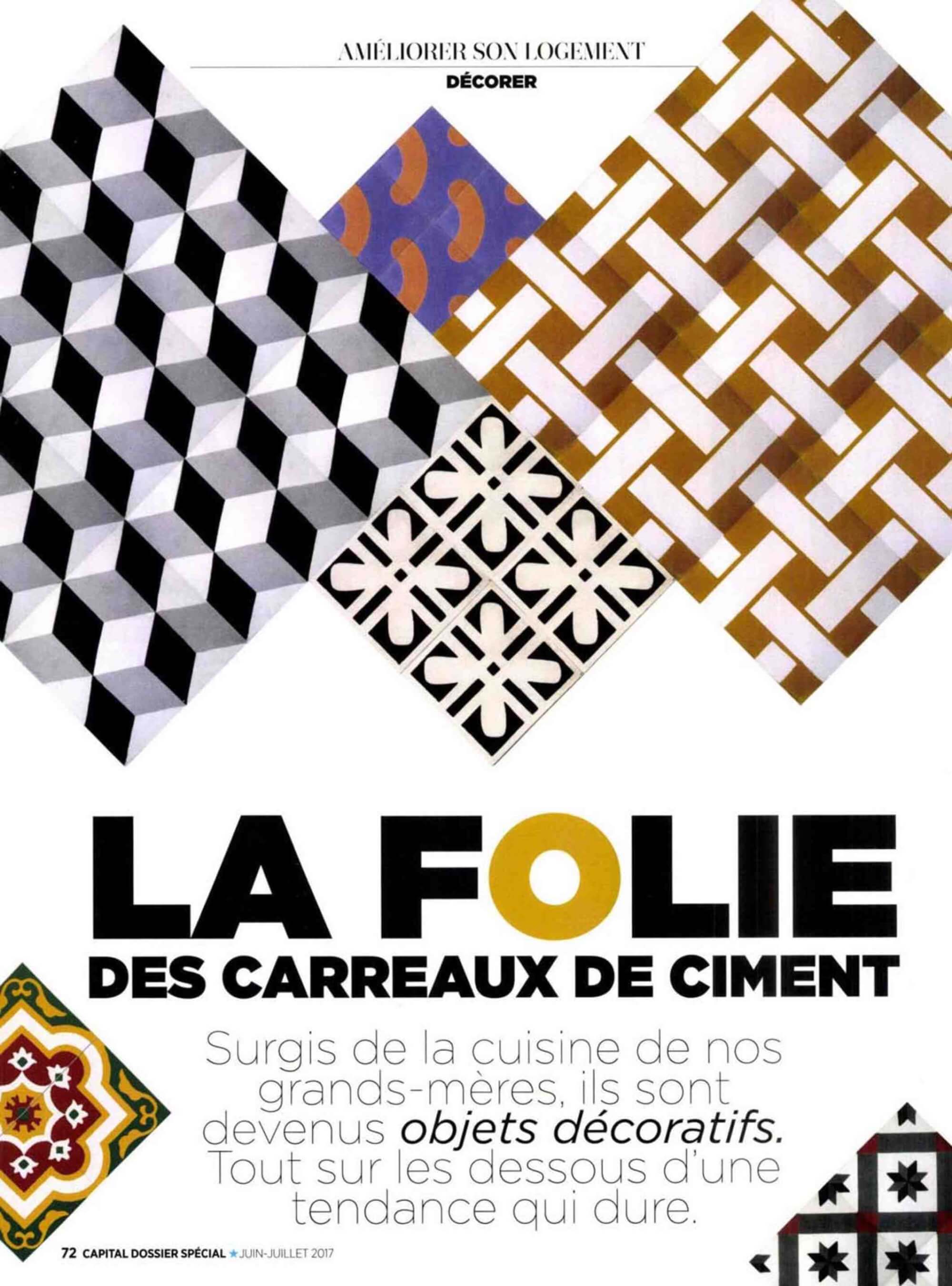 La folie des carreaux de ciment