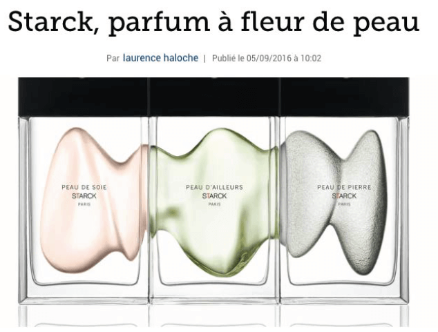 Starck, parfum à fleur de peau