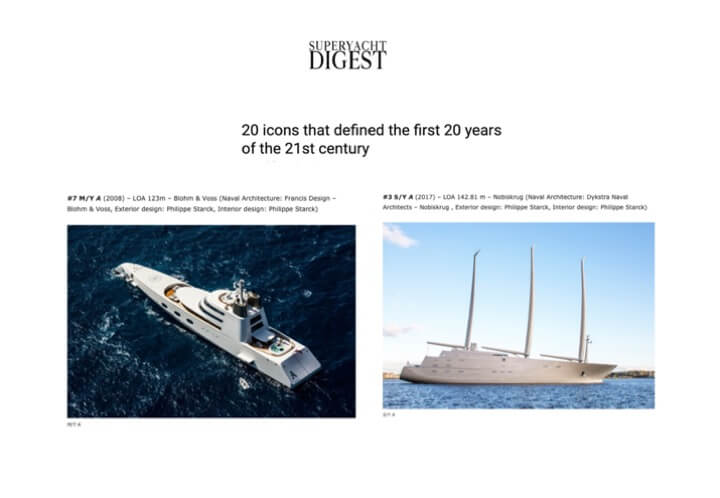 SUPERYACHTS DIGEST - S & M YACHT A
