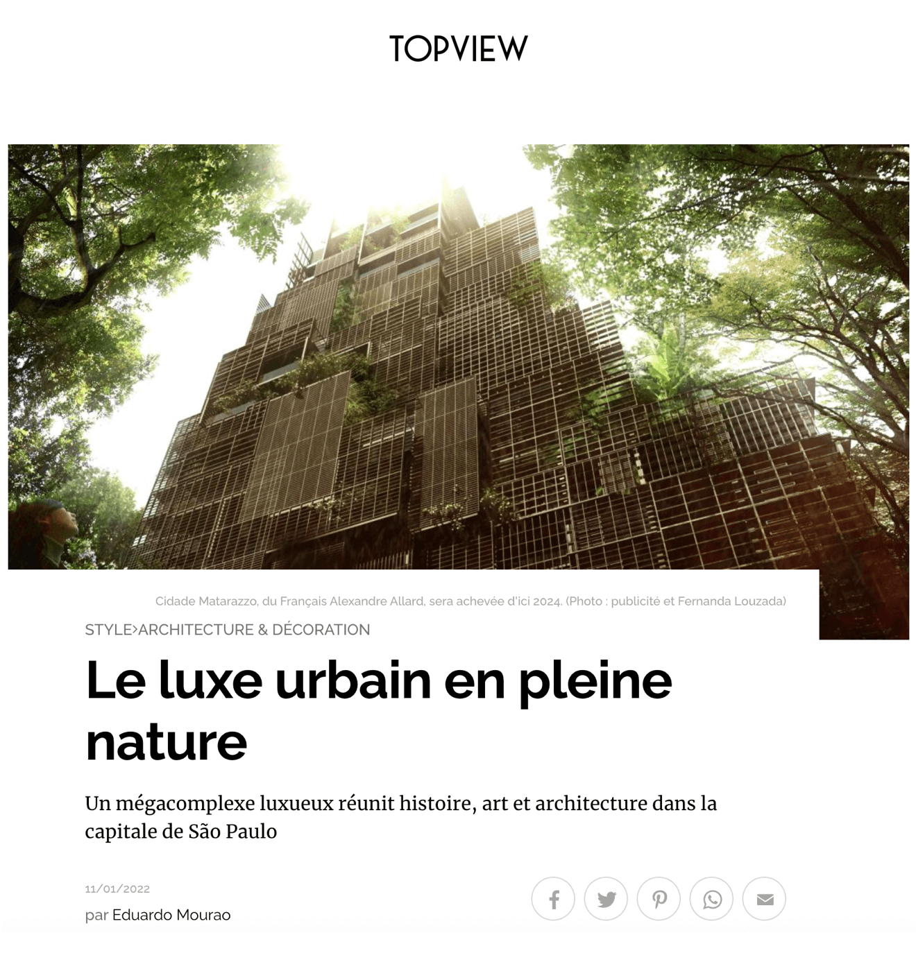 Urban luxury in the heart of nature